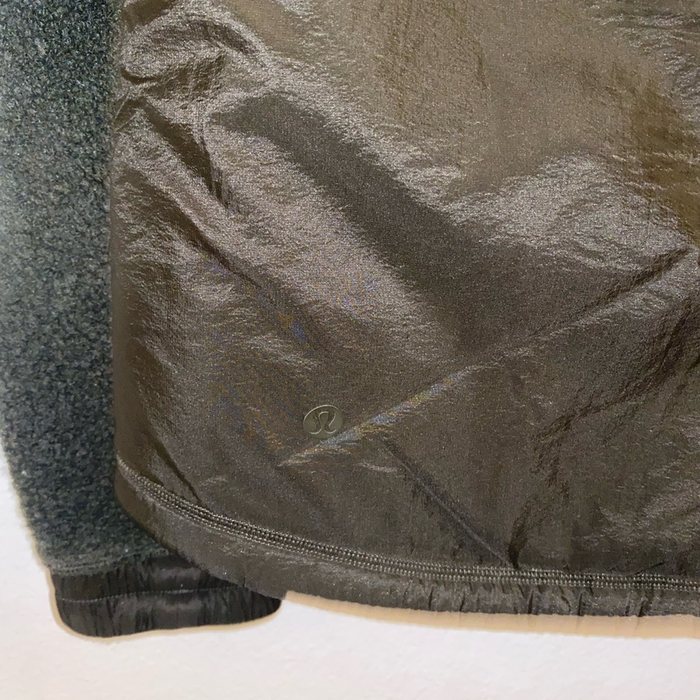 Lululemon Go Cozy wool blend tech jacket Size 6 forest green - Picture 9 of 9